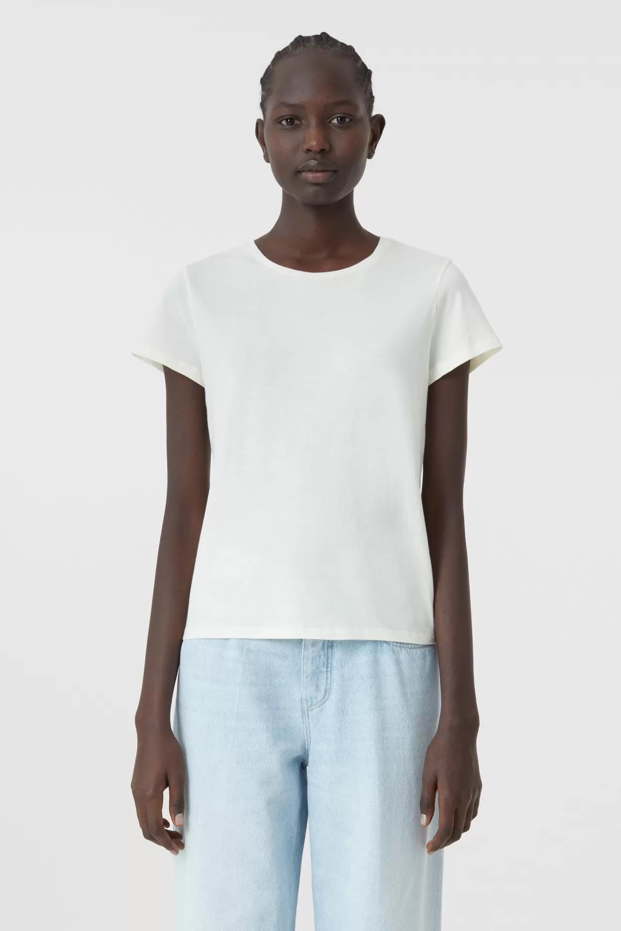 Basic T-Shirt En Pur Coton<CLOSED Clearance