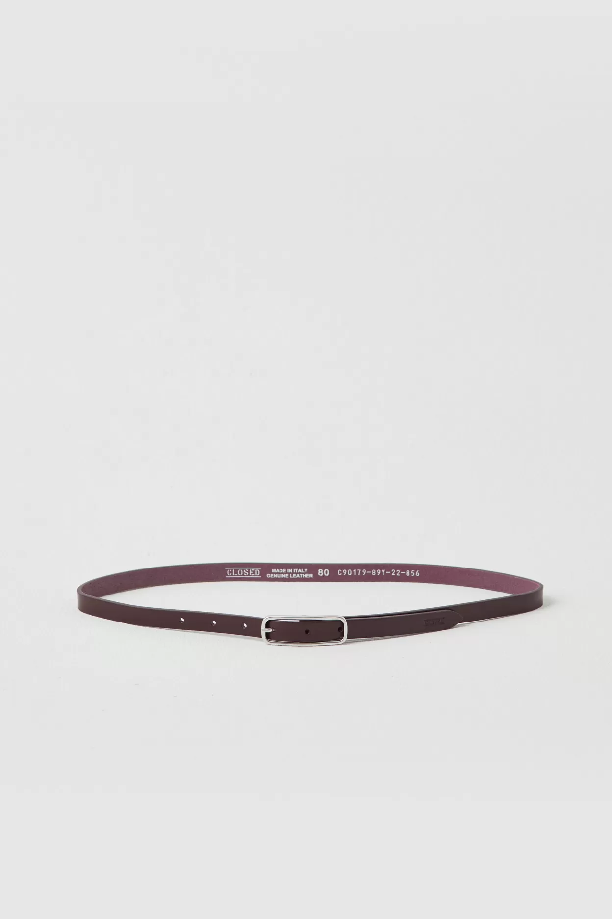 Ceinture En Cuir Etroite<CLOSED Cheap