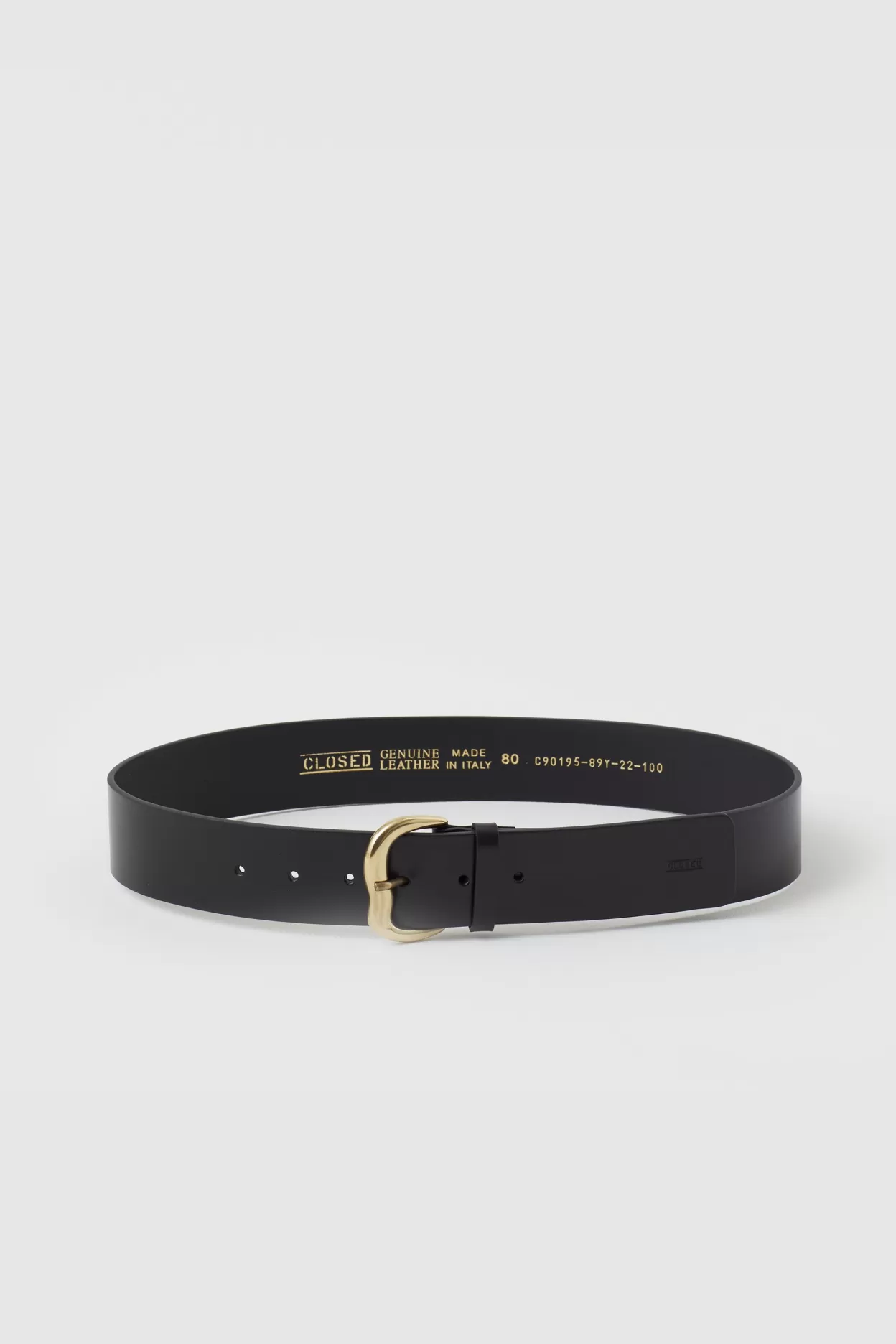 Ceinture En Cuir Lisse<CLOSED Flash Sale