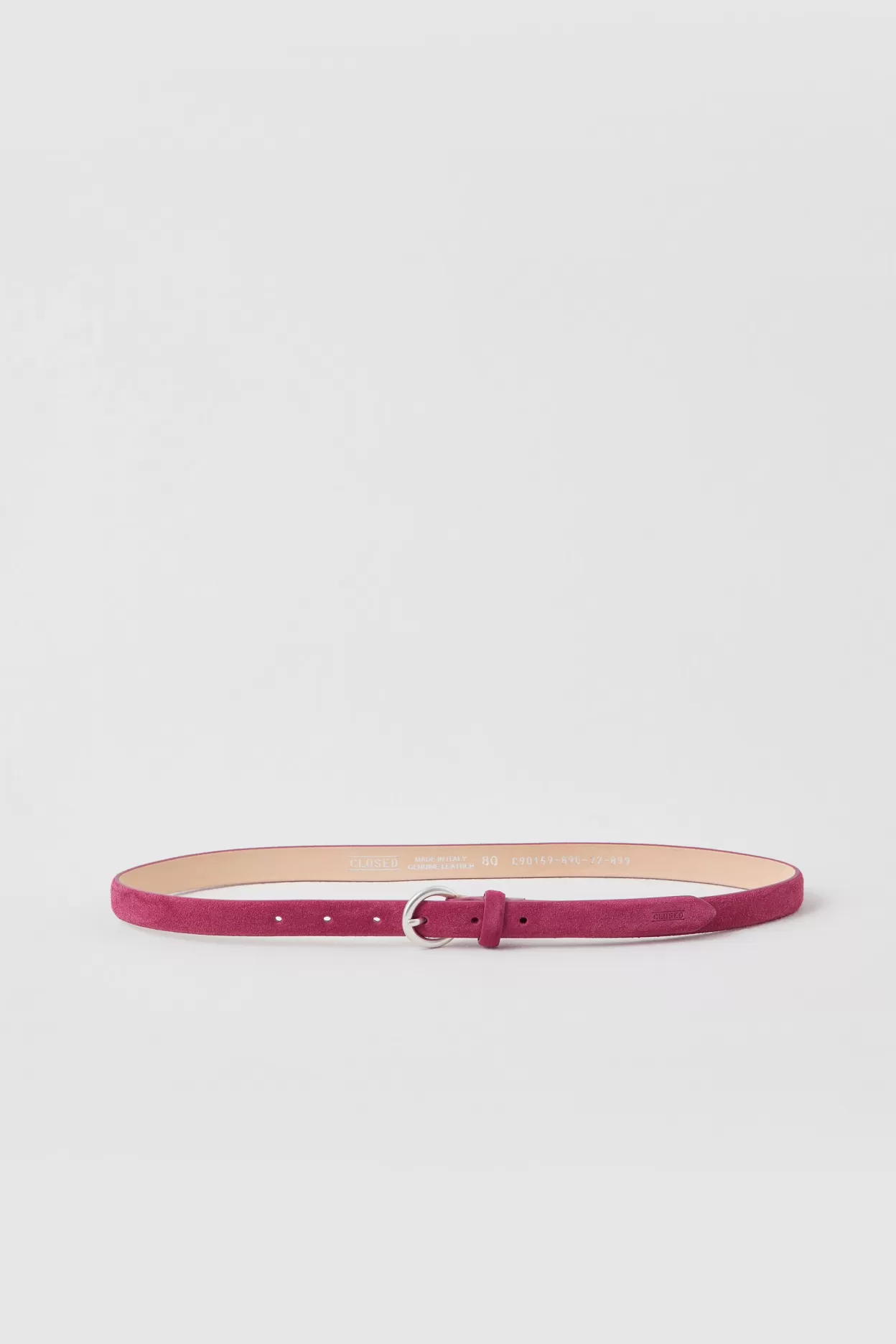 Ceinture En Cuir Velours<CLOSED Flash Sale