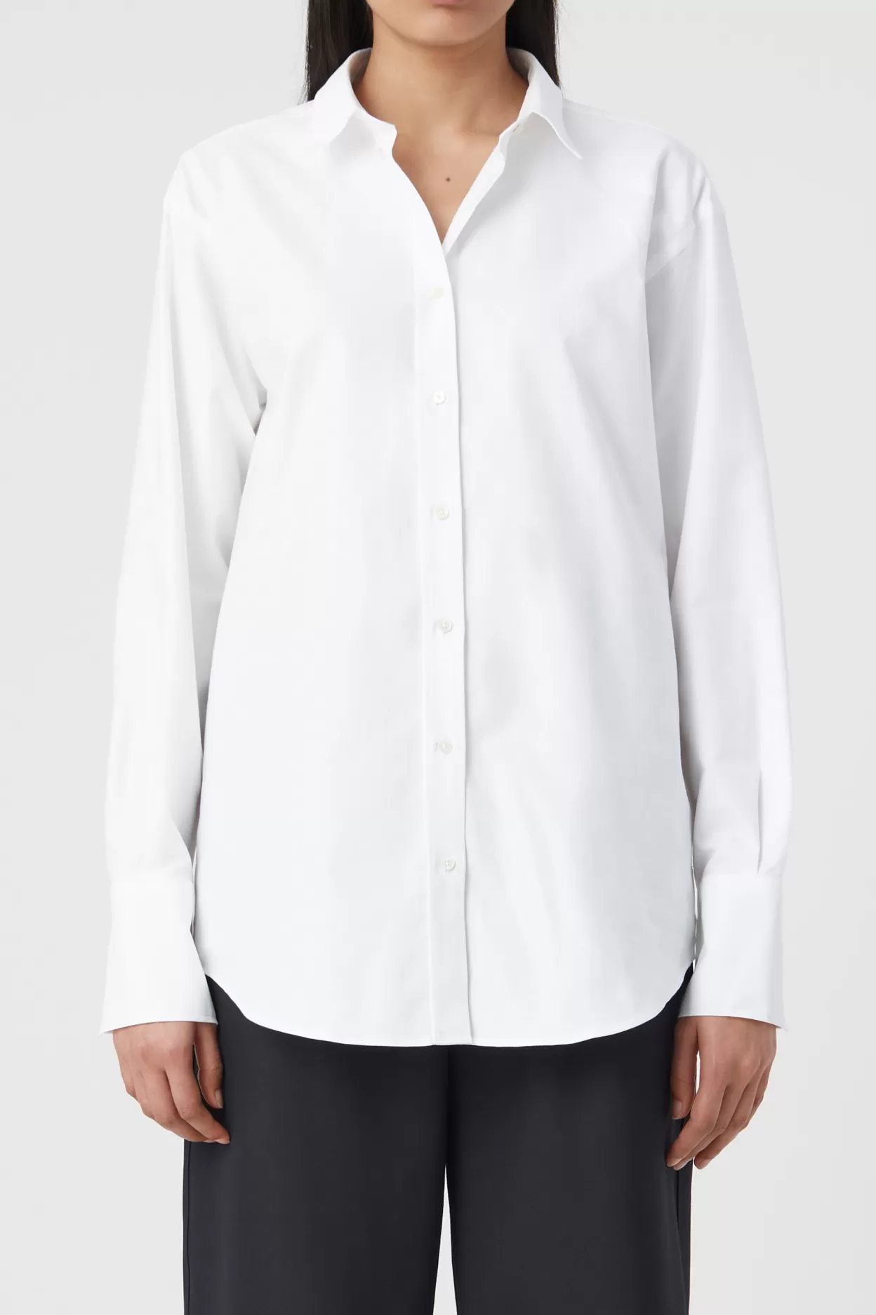 Chemisier-Chemise Avec Col A Pointes Boutonnees<CLOSED Discount