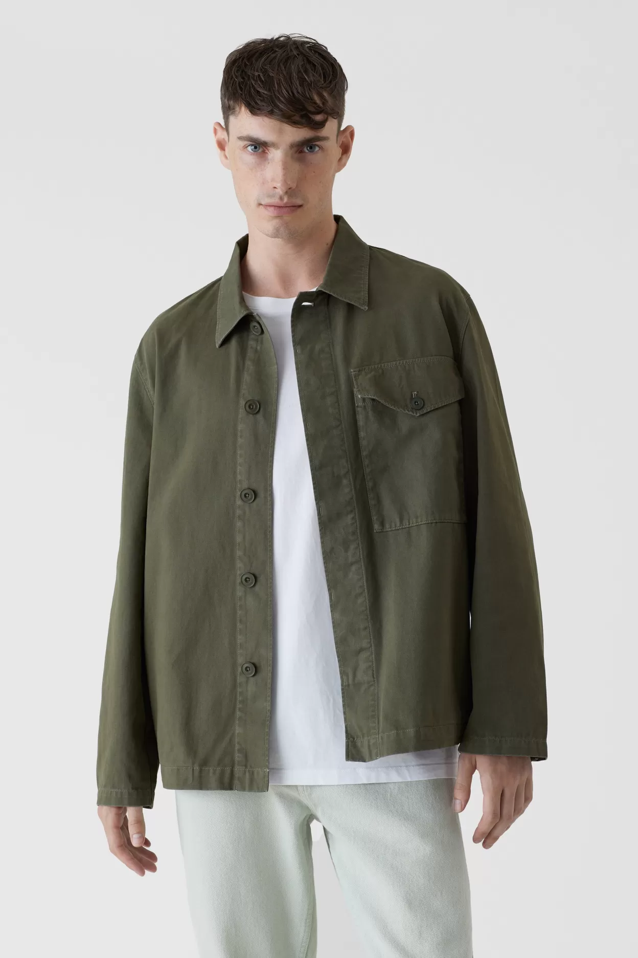 Fieldjacket Twill De Coton<CLOSED Discount