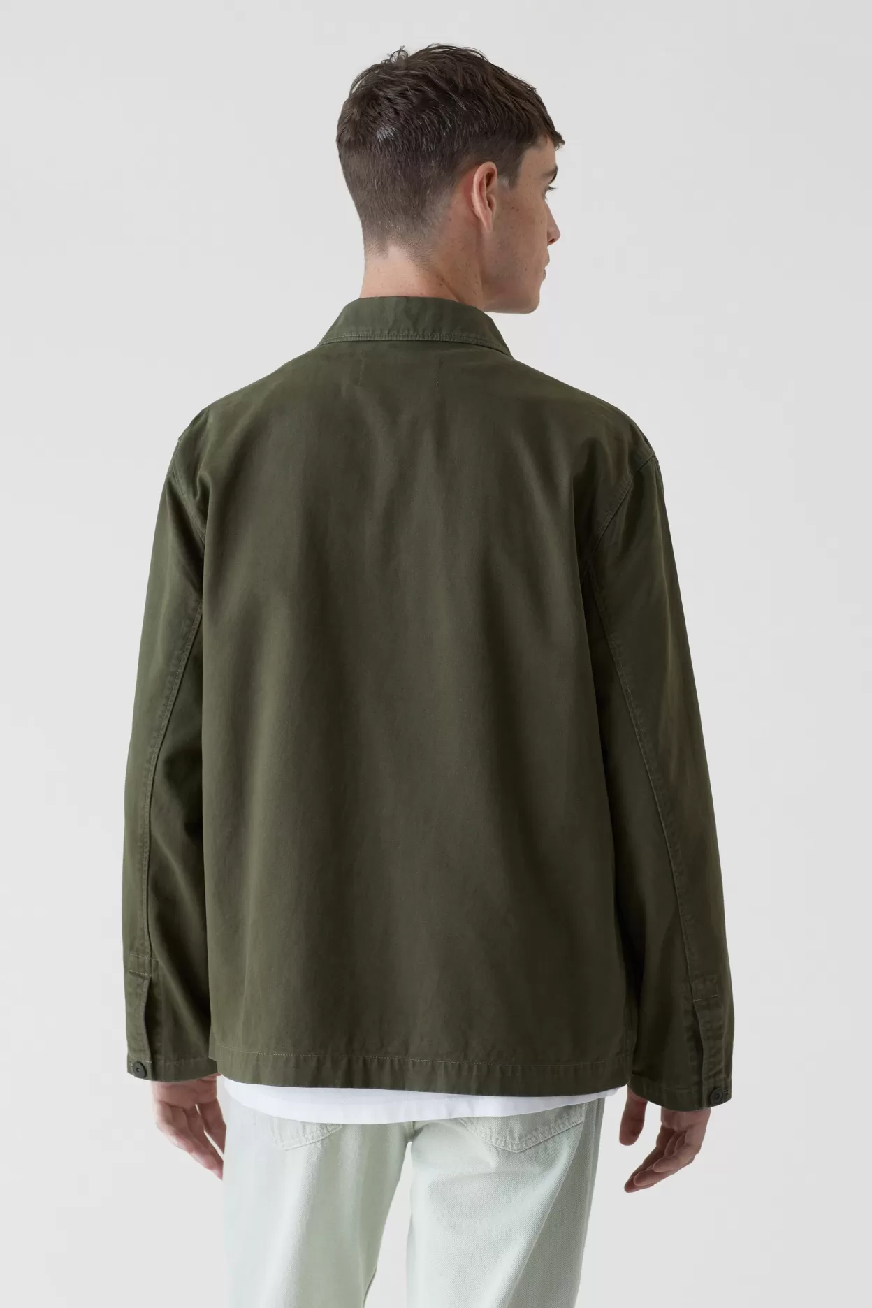 Fieldjacket Twill De Coton<CLOSED Discount