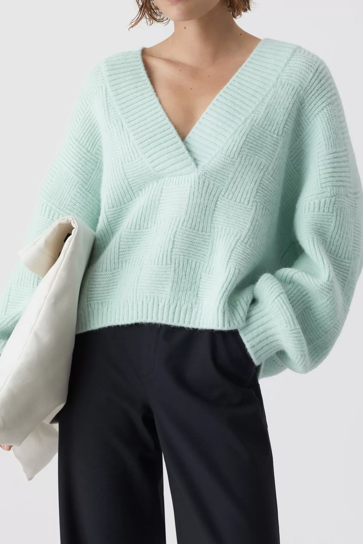 Laine Pullover En V<CLOSED Hot