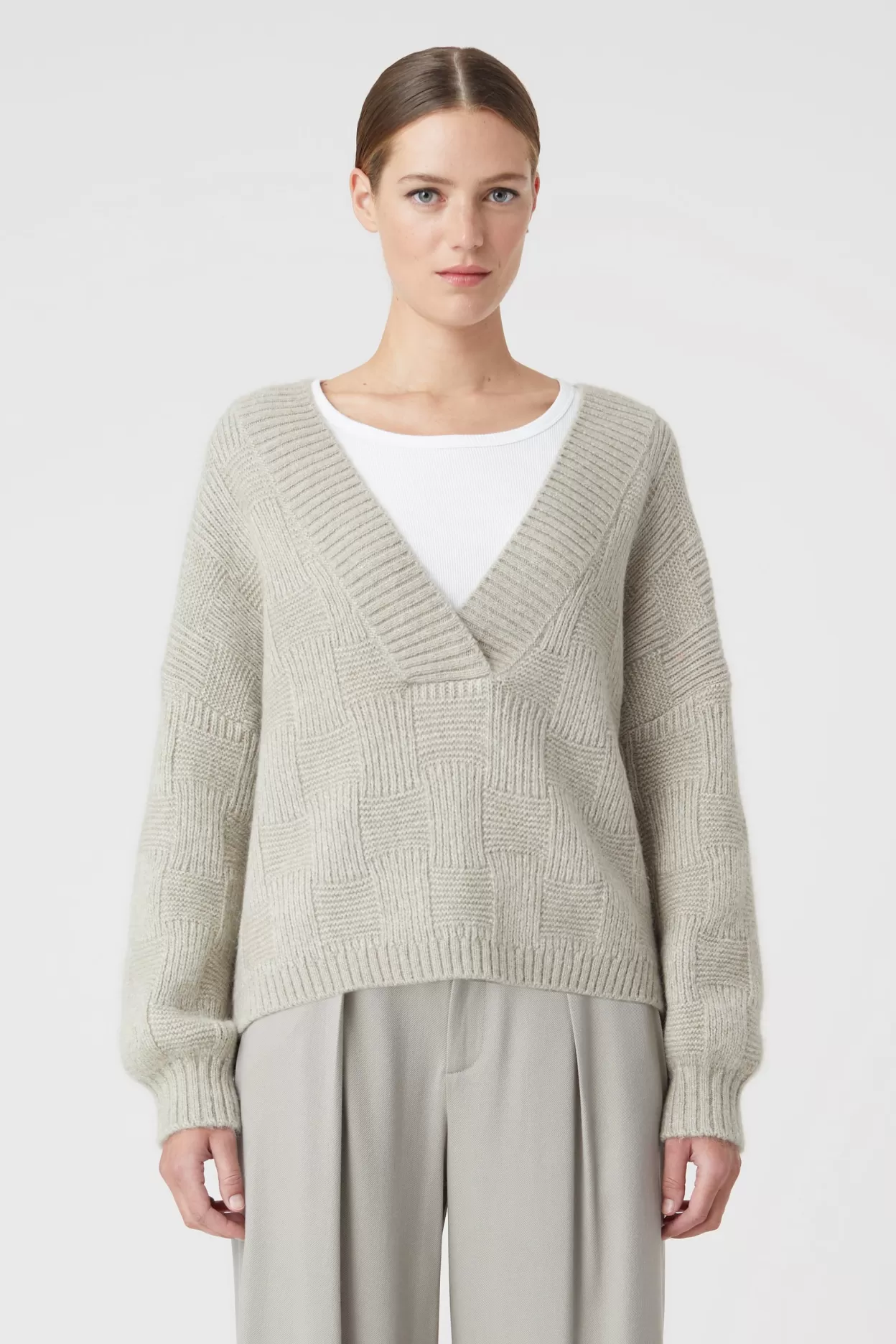 Laine Pullover En V<CLOSED Online