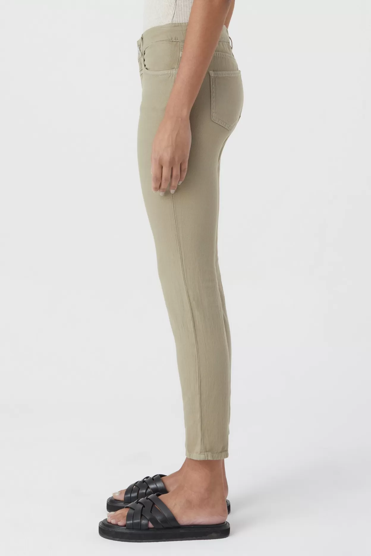 Pantalon Baker Melange Coton<CLOSED Clearance