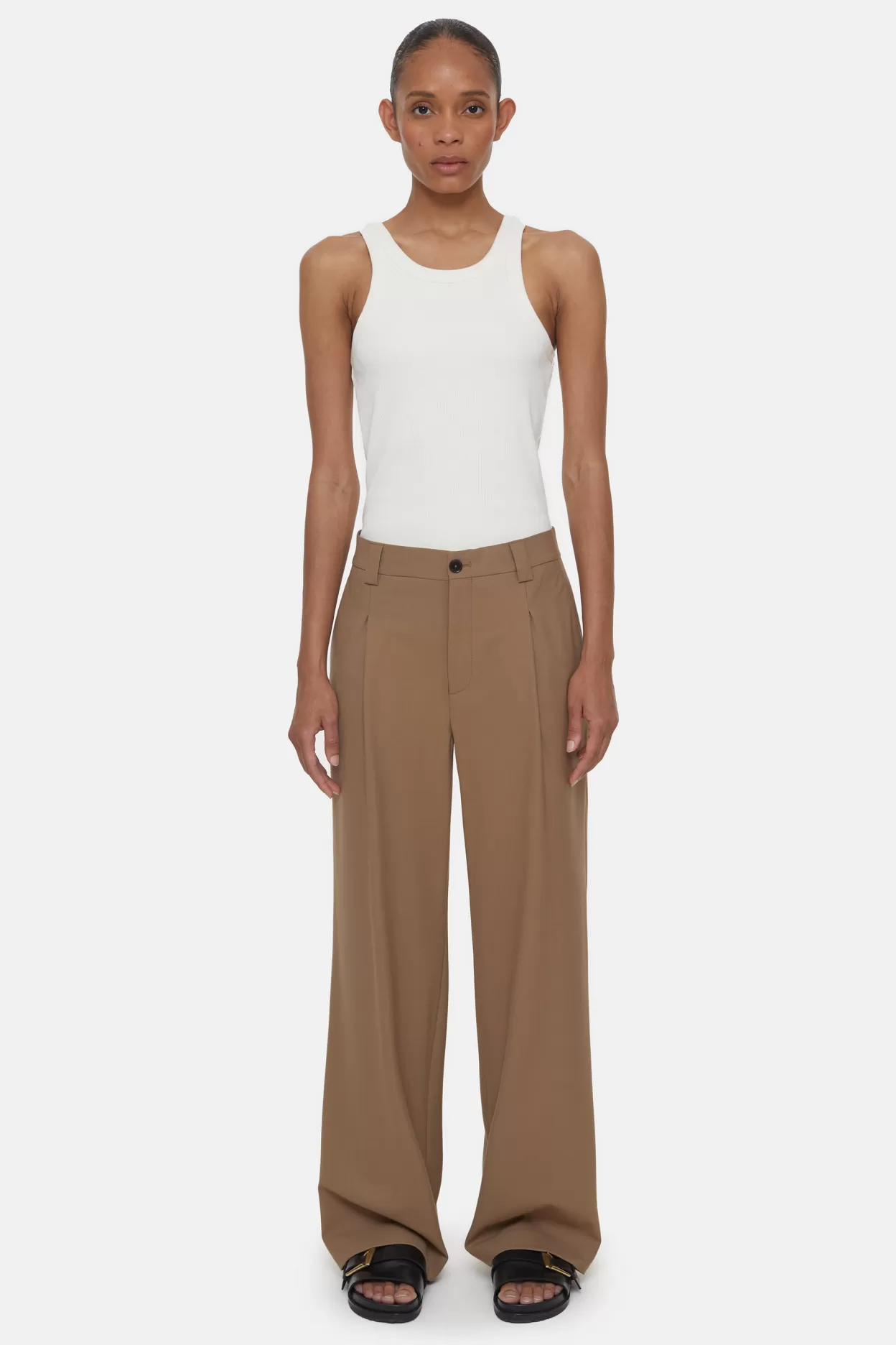 Pantalon Brooks<CLOSED Cheap