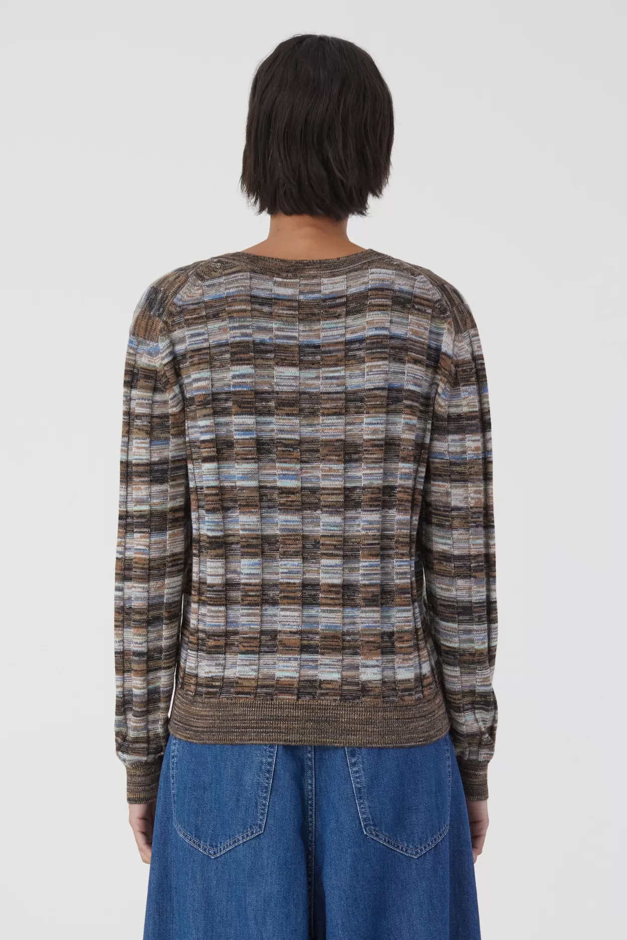 Pullover Jacquard<CLOSED Hot