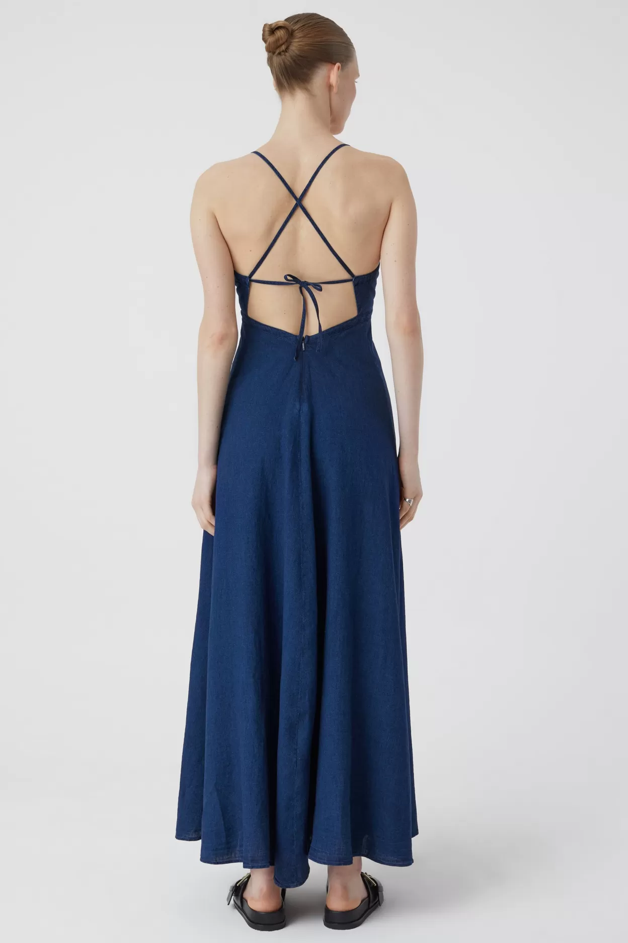 Robe Maxi En Lin & Coton<CLOSED Sale