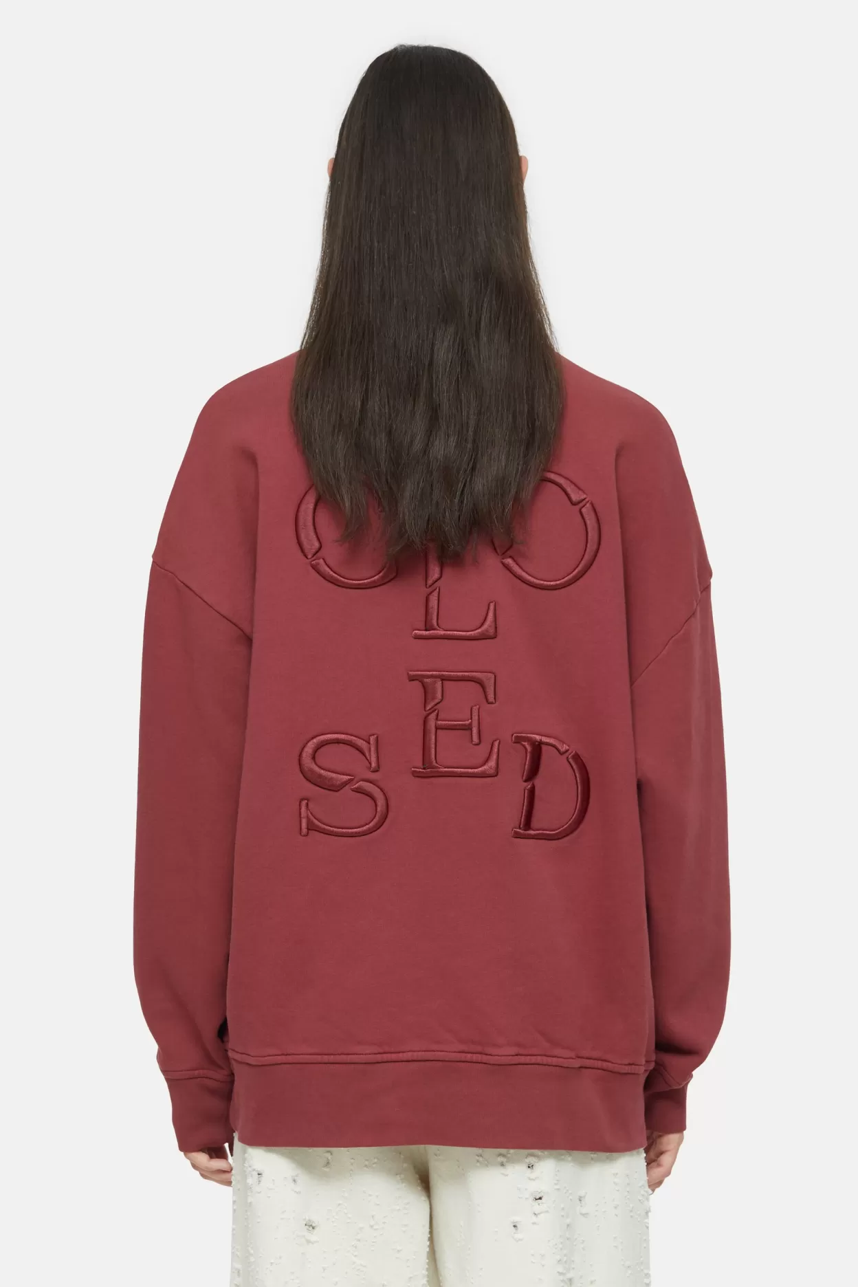 Sweatshirt A Logo<CLOSED Cheap