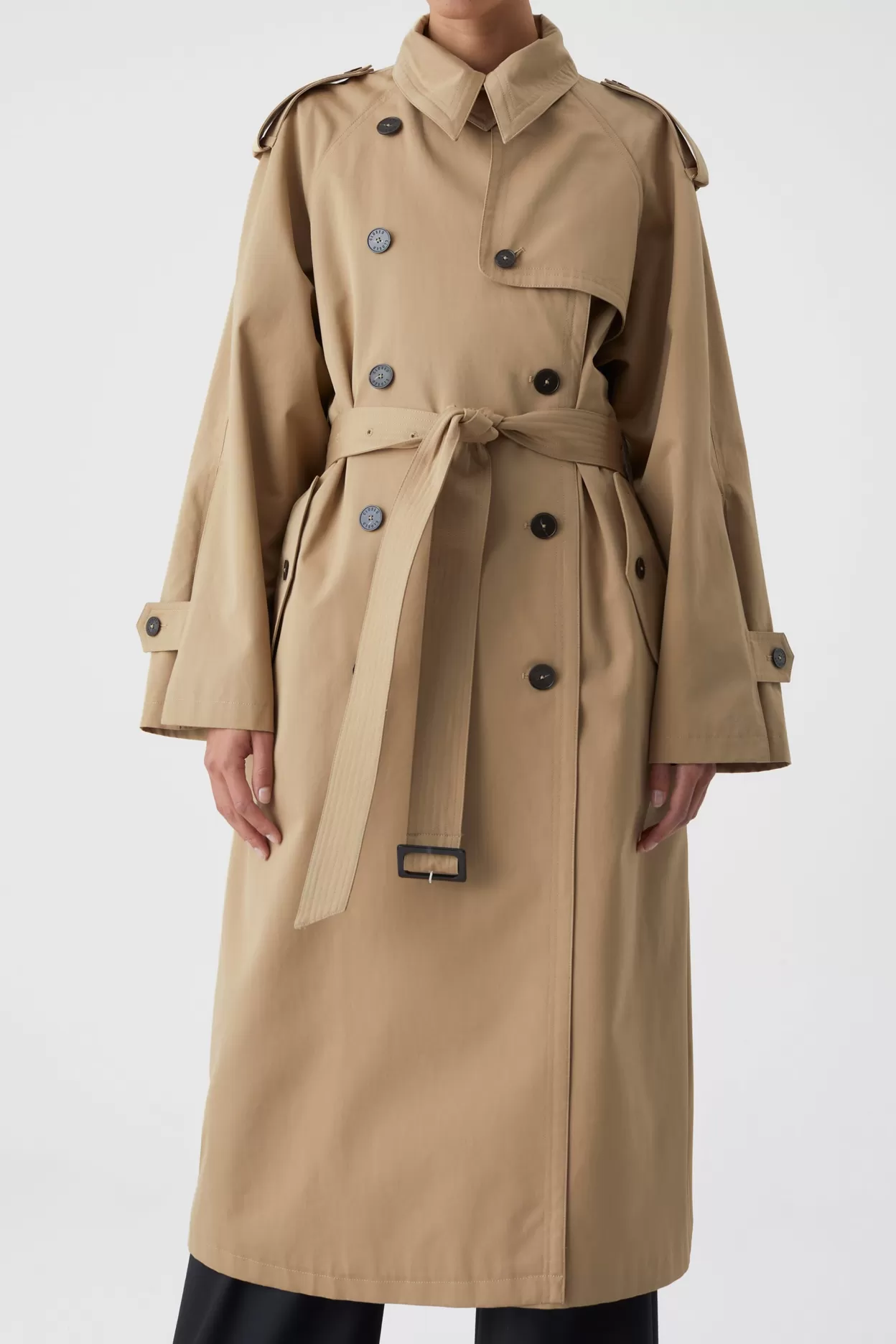 Trenchcoat En Coton<CLOSED Online