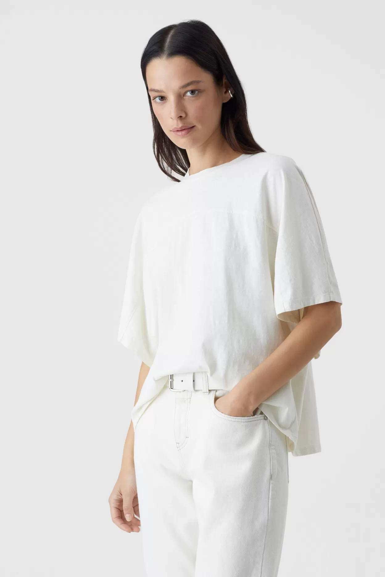 T-Shirt Oversized En Coton<CLOSED Cheap