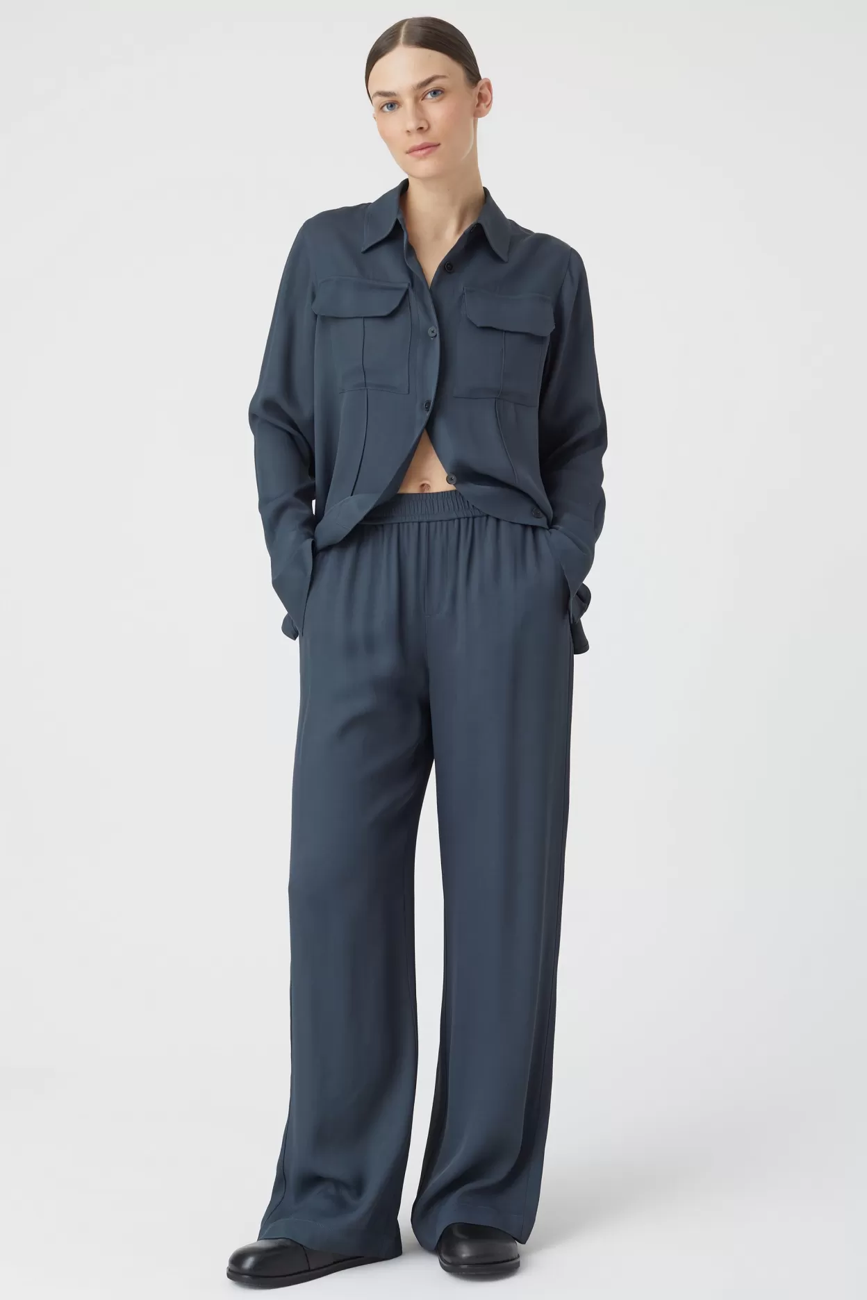 Winona Fluid Twill Trousers<CLOSED Discount