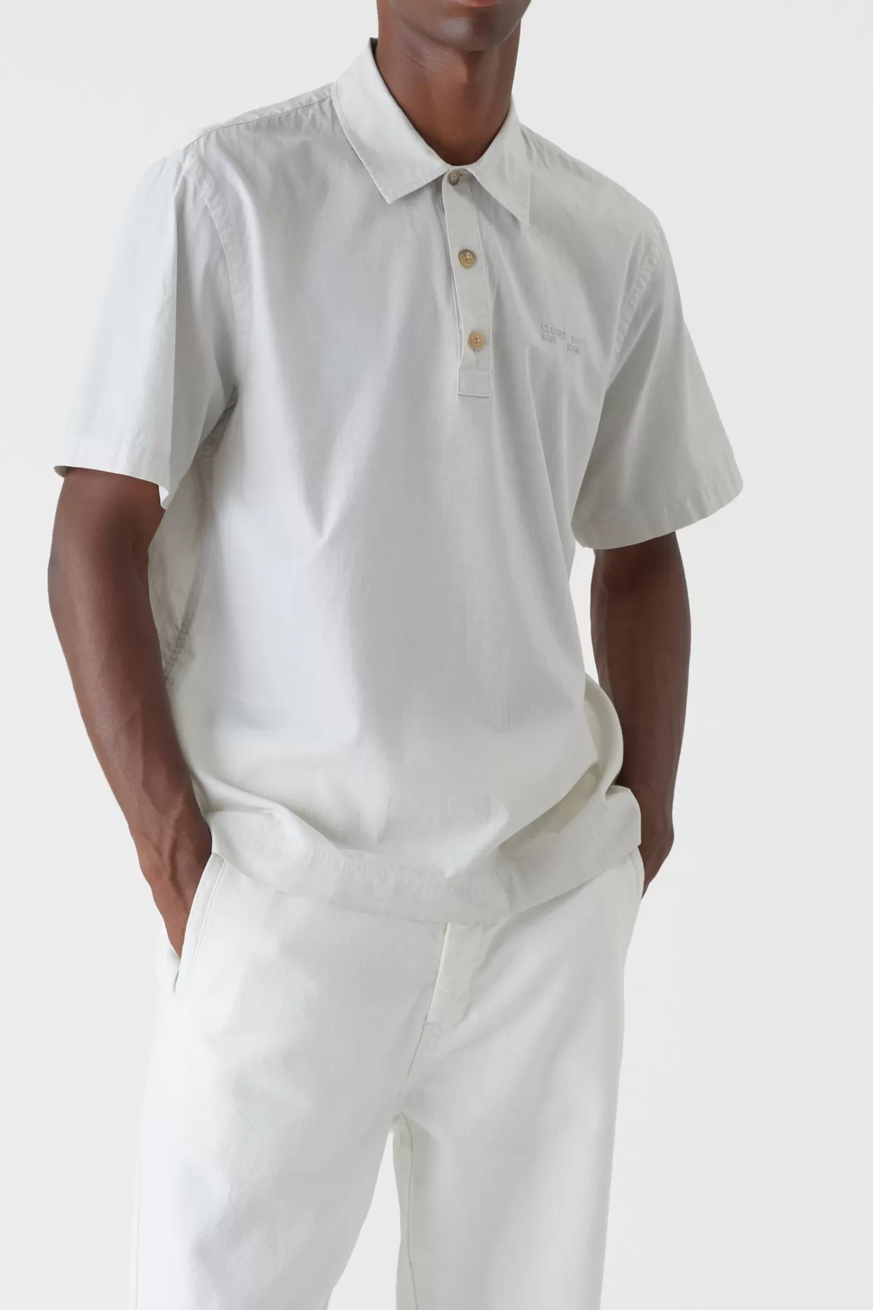 Woven Polo<CLOSED Cheap